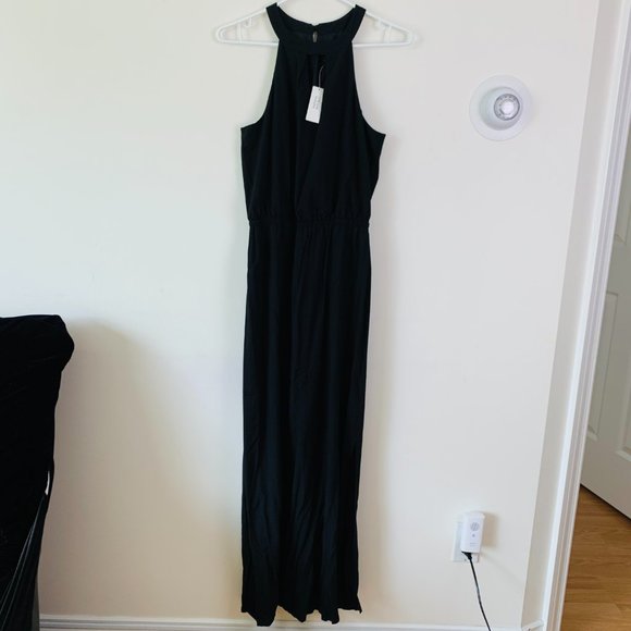 Banana Republic Size 6 Black Maxi Dress - Picture 7 of 8